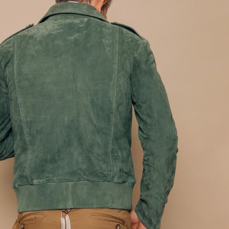 Men’s Full-Zip Jacket – Tailored Fit – Utility Pockets