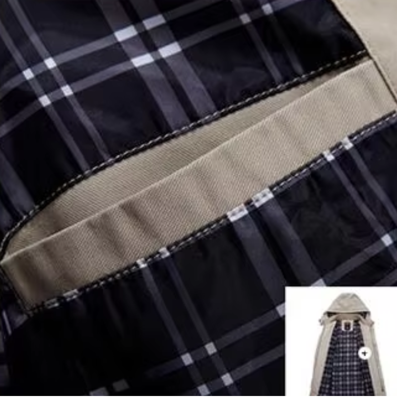 Men’s Parka Jacket – Tailored Fit – Water-Resistant – Hooded with Multiple Pockets