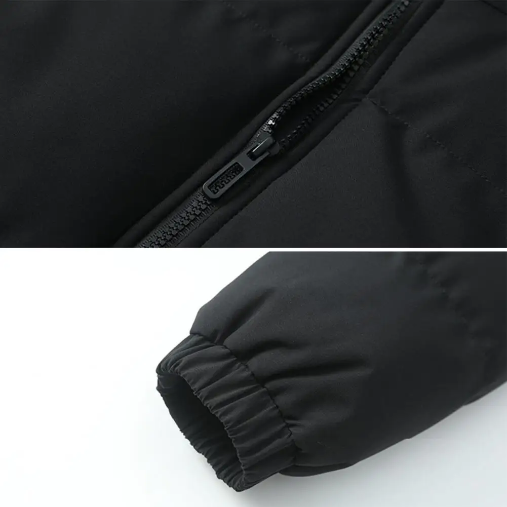 Men’s Puffer Jacket – Lightweight Quilted – Stand-Up Collar – Relaxed Fit Warm Layer