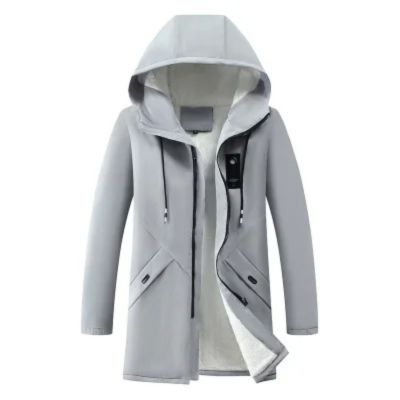 Men’s Parka Jacket – Regular Fit – Fleece Lined – Waterproof – Hooded – Casual Wear