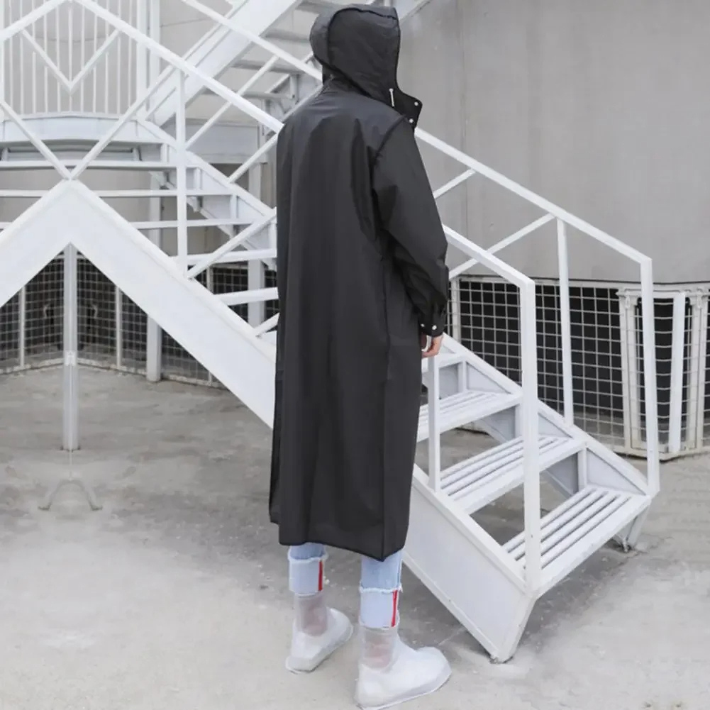 Men’s Hooded Coat – Waterproof – Oversized Fit – Long Length – Outdoor Casual Wear
