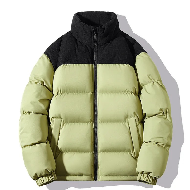 Men’s Puffer Jacket – Lightweight Insulated – Relaxed Fit – Water-Resistant Warm Outerwear