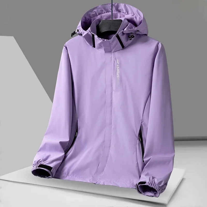 Men’s Raincoat – Regular Fit – Lightweight Waterproof – High Collar – Hip Length
