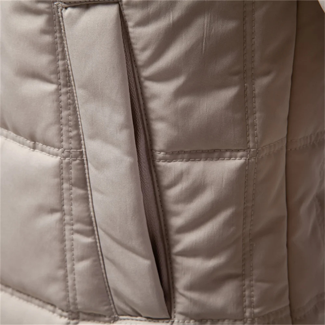Classic plaid winter jacket for men