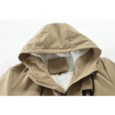 Men’s Parka Jacket – Regular Fit – Fleece Lined – Waterproof – Hooded – Casual Wear
