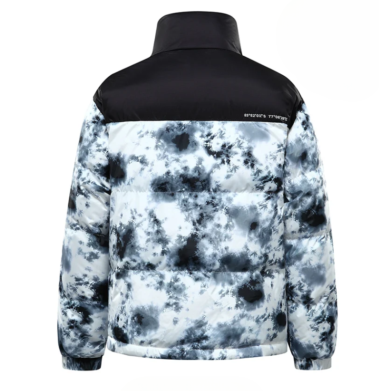 Men’s Puffer Jacket – Quilted Insulated – Glossy Finish – Structured Fit