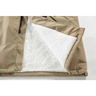 Men’s Parka Jacket – Regular Fit – Fleece Lined – Waterproof – Hooded – Casual Wear