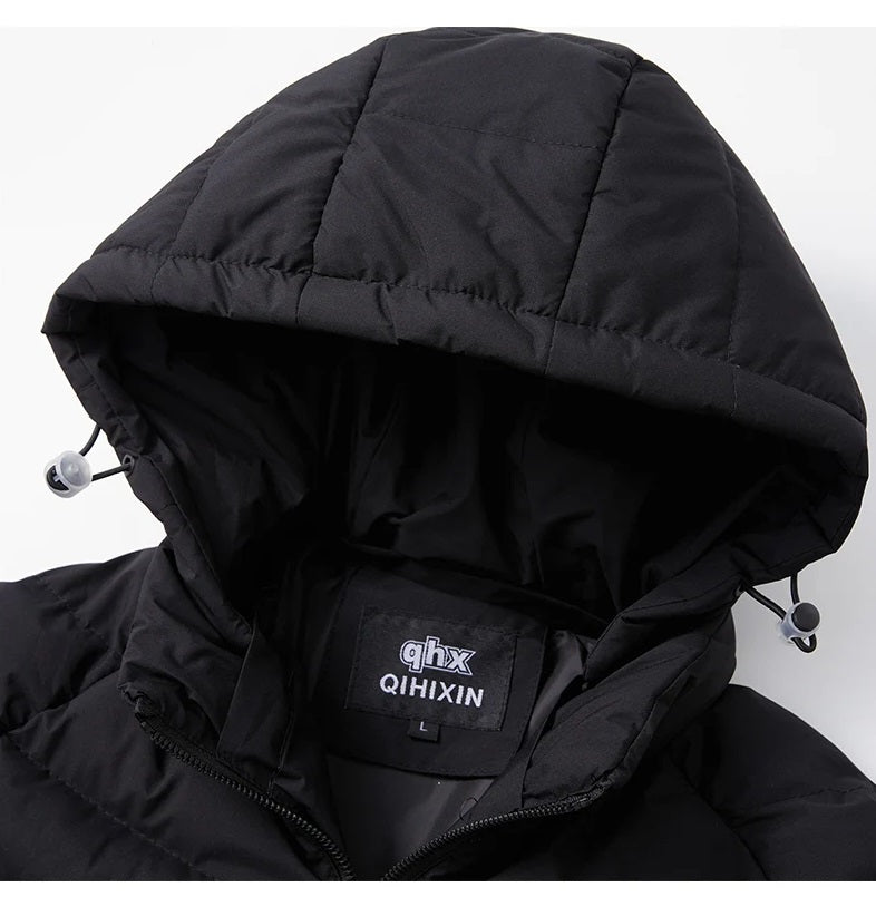 Men’s Quilted Jacket - Lightweight Insulated Outerwear - Zip Closure - Casual Everyday Wear
