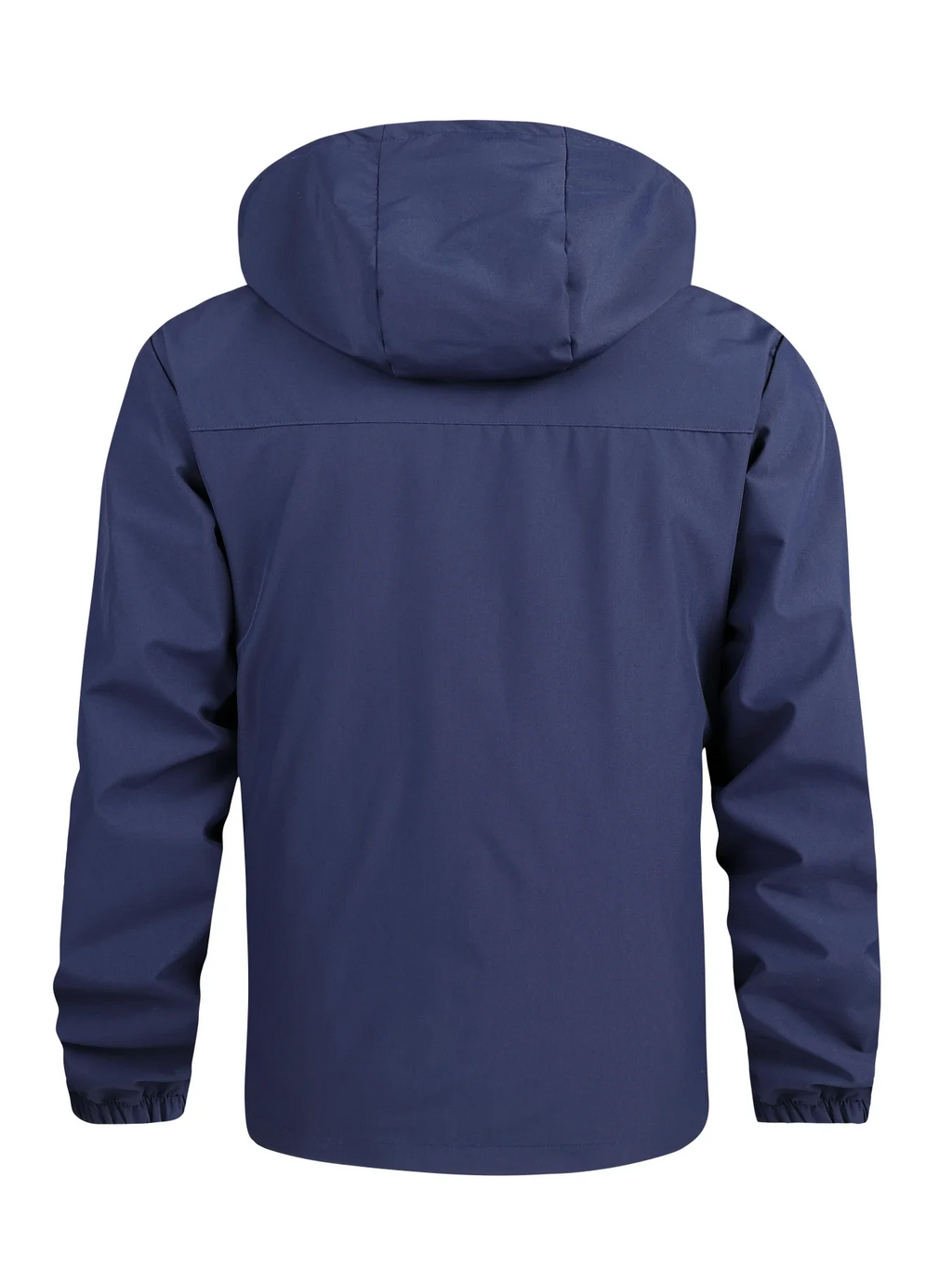 Men’s Waterproof Coat – Regular Fit – Breathable Technical Fabric – Hooded Rain Protection