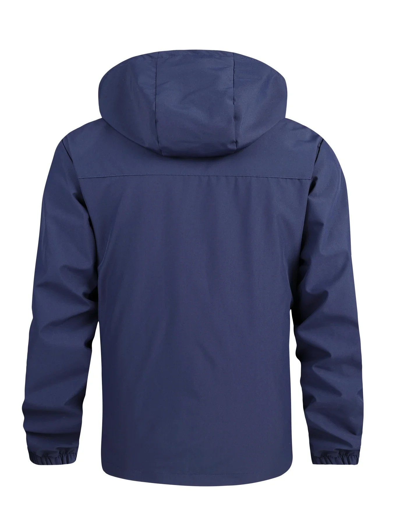 Men’s Waterproof Coat – Regular Fit – Breathable Technical Fabric – Hooded Rain Protection