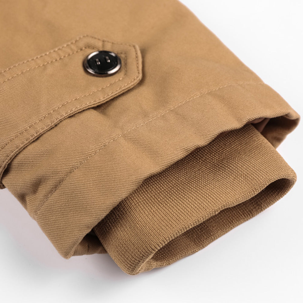Men’s Utility Winter Jacket - Water-Resistant - Multiple Pockets