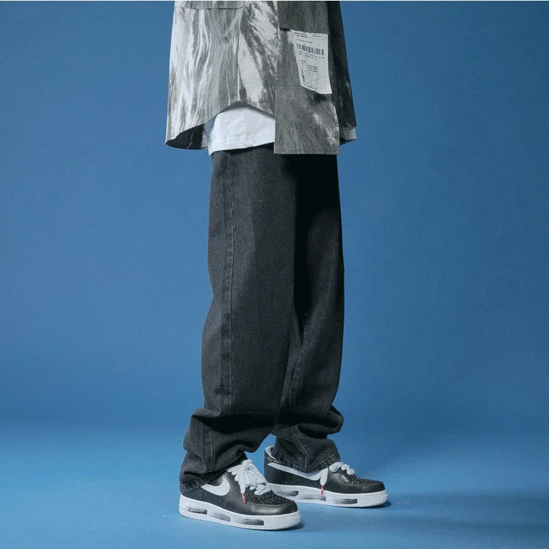 Men's Baggy Jeans Streetwear Denim Pants