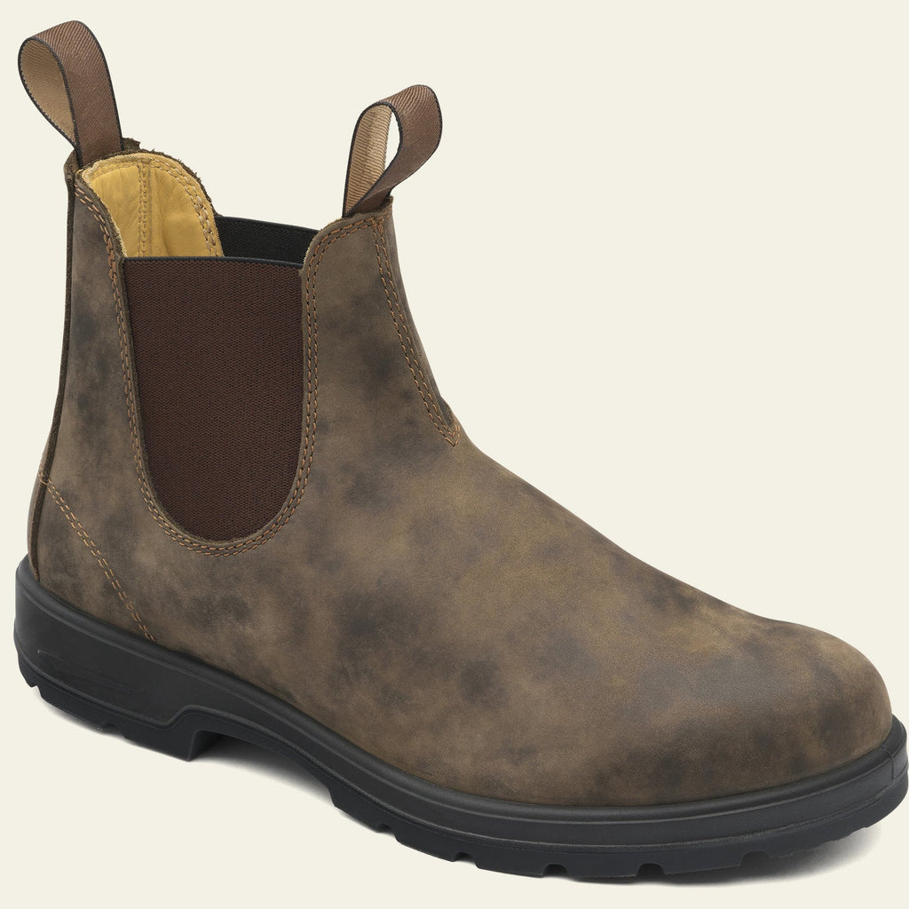 Unisex Chelsea Boots – Leather – Ankle Length – Slip-On – Rugged Sole – Casual Wear