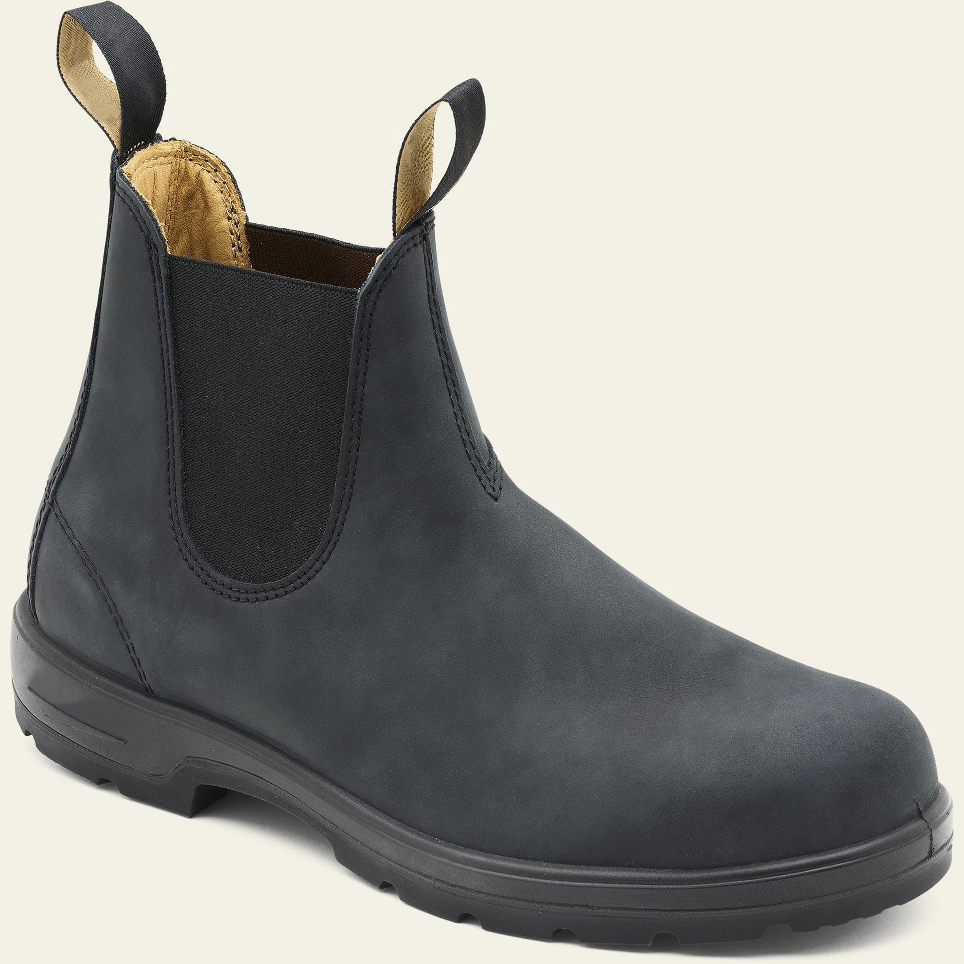 Unisex Chelsea Boots – Leather – Ankle Length – Slip-On – Rugged Sole – Casual Wear