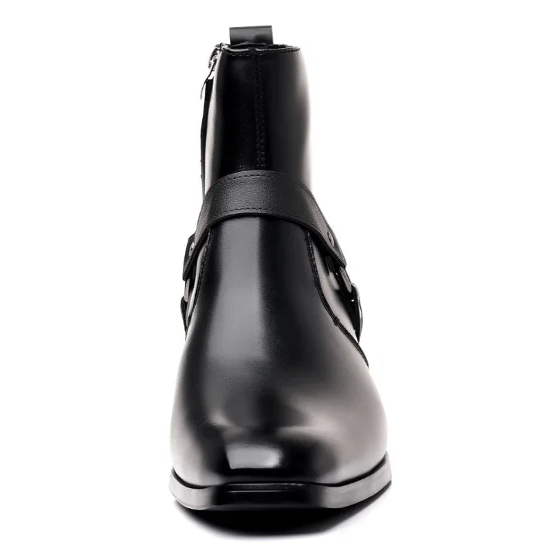 Men's Premium Chelsea Cowboy Boots Leather Stylish Design