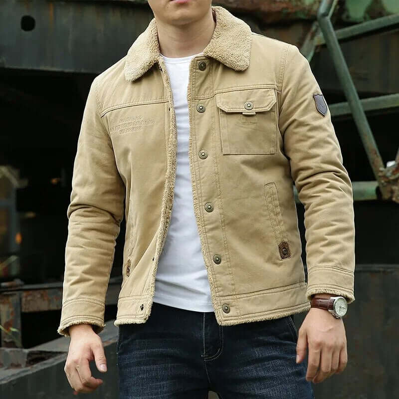 Thermofly Men's Winter Jacket - Lightweight, Breathable, Waterproof, Sustainable Design