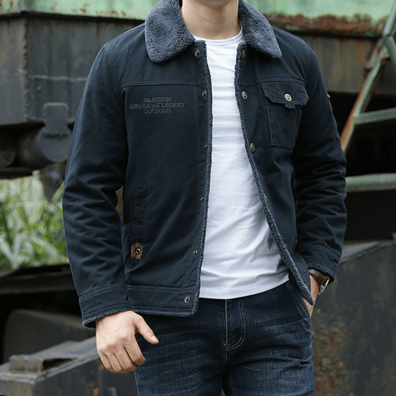Thermofly Men's Winter Jacket - Lightweight, Breathable, Waterproof, Sustainable Design