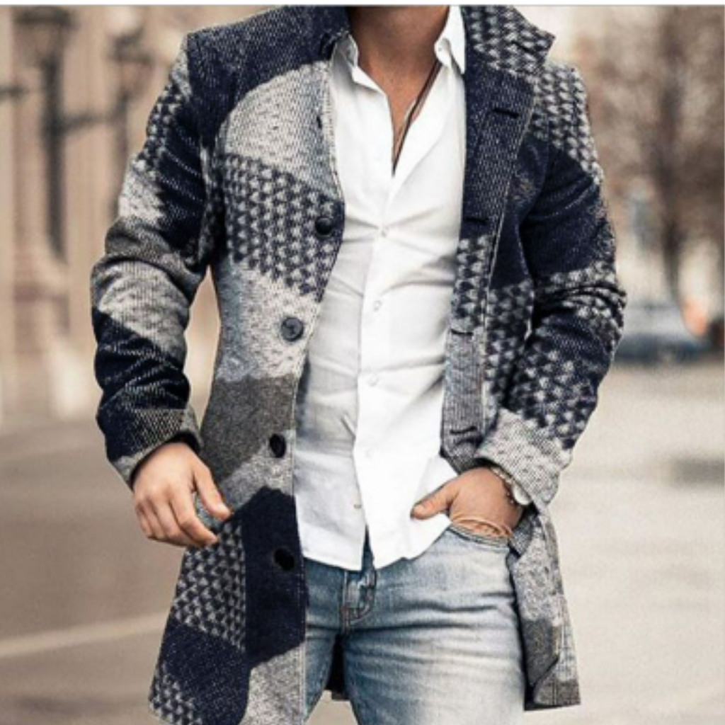 Elegant overcoat for men