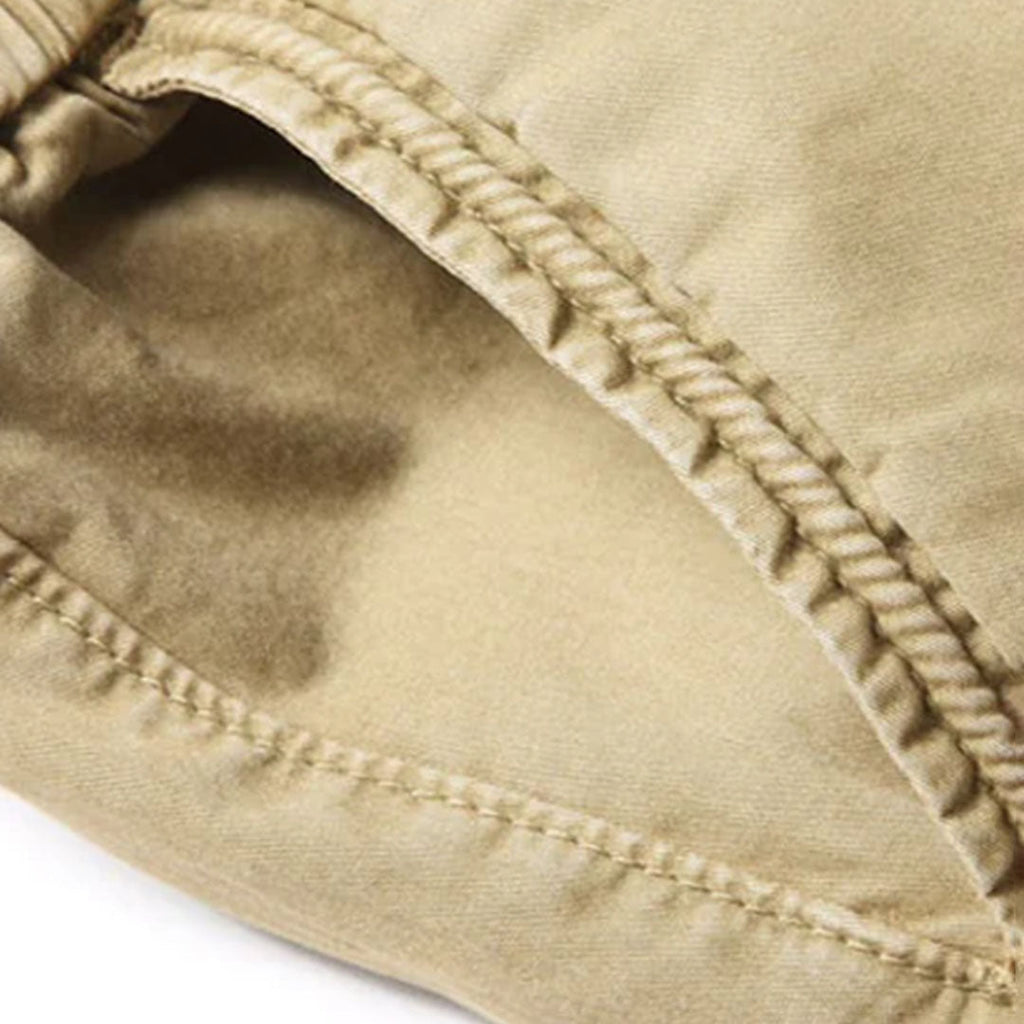 Men’s Cargo Jogger Pants - Relaxed Fit - Elastic Waist - Multiple Pockets
