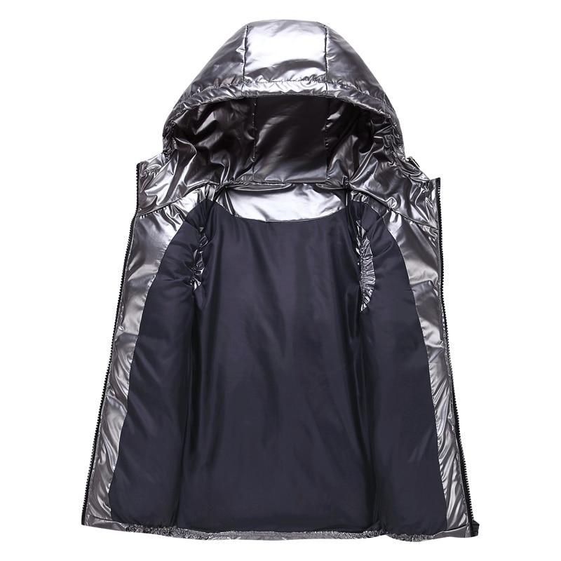 Men’s Sleeveless Puffer Vest – Quilted Hooded Design – Regular Fit – Outdoor Casual